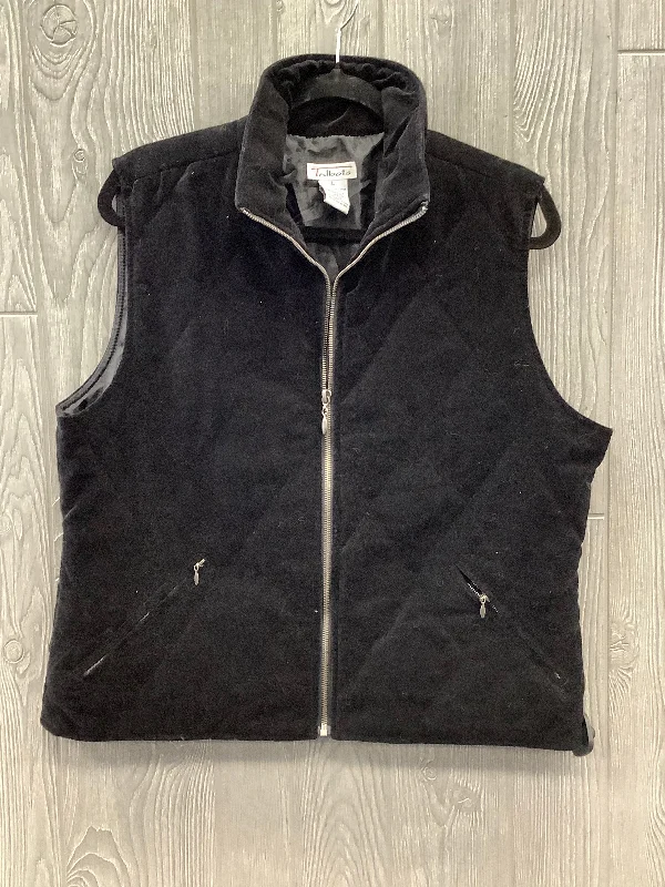 Men's Coats Made in ItalyVest Puffer & Quilted By Talbots In Black, Size: L