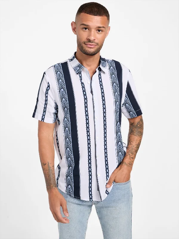 Men's Tailored Shirts for a Sharp AppearanceKayce Striped Pattern Shirt