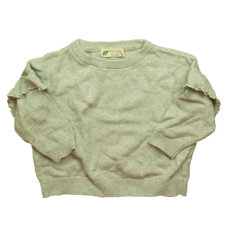 Men's Sweaters with Mock-Neck DesignsMonica + Andy Girls Gray Sweater