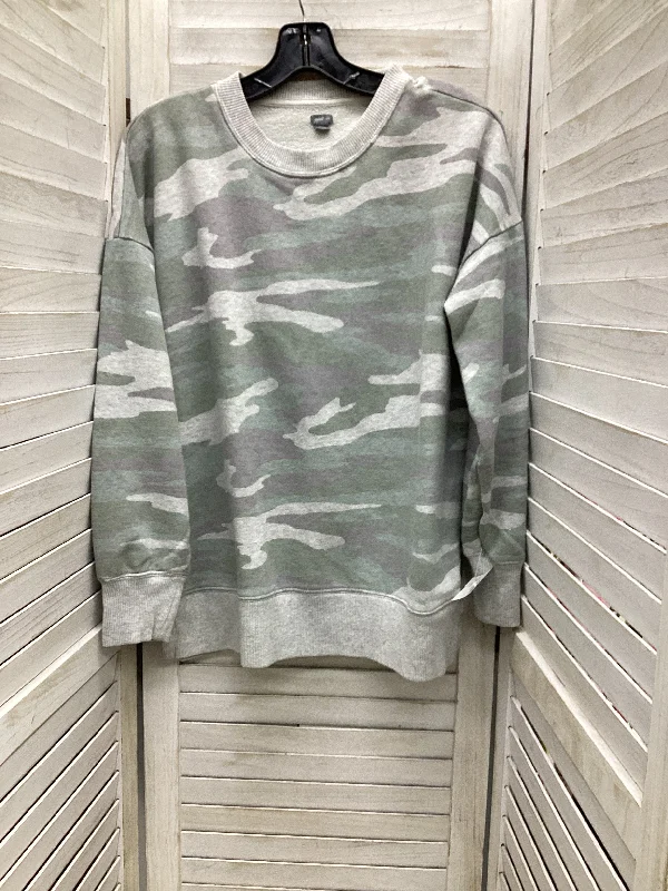 Men's Hoodies for Ice FishingSweatshirt Crewneck By Clothes Mentor In Camouflage Print, Size: S Men's Hoodies for Ice FishingSweatshirt Crewneck By Clothes Mentor In Camouflage Print, Size: S