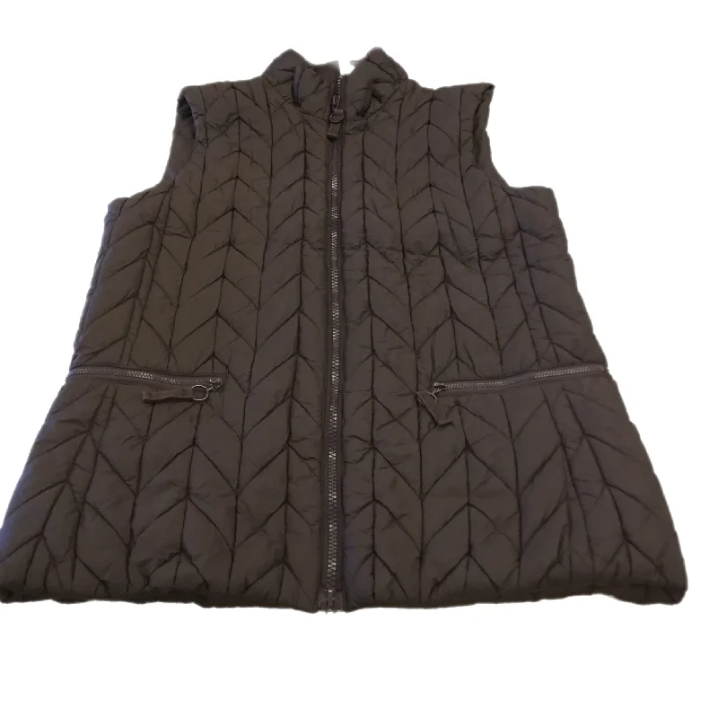 Men's Coats with Slim FitsVest Puffer & Quilted By Coldwater Creek In Brown, Size: S Men's Coats with Slim FitsVest Puffer & Quilted By Coldwater Creek In Brown, Size: S