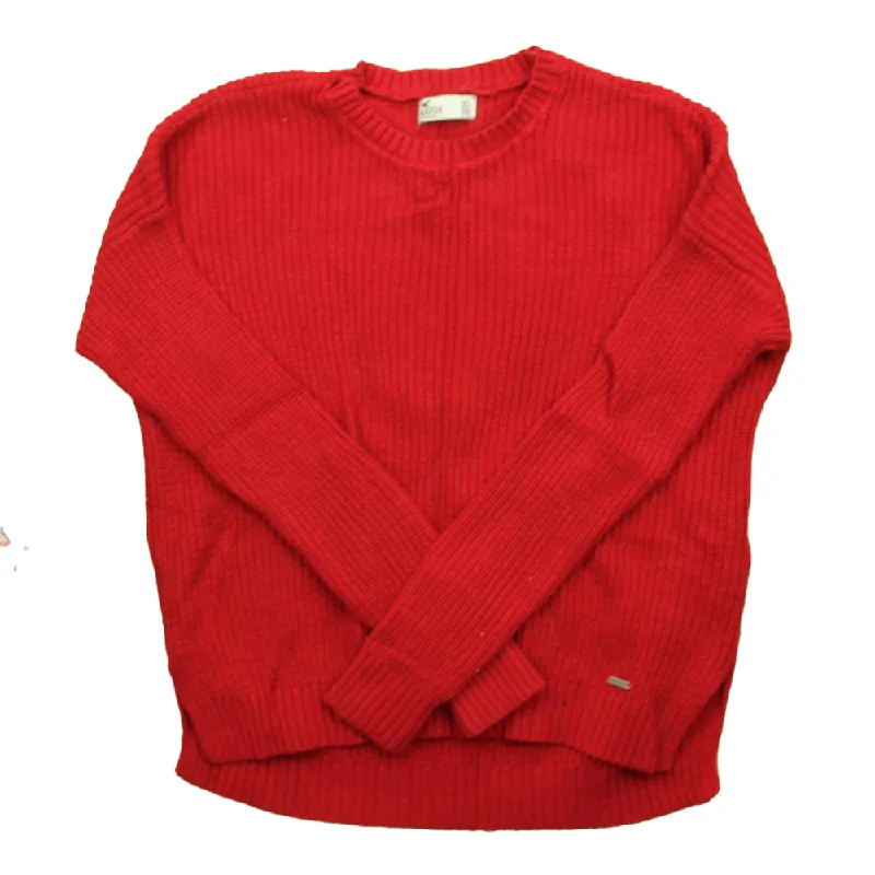 Men's Sweaters with Checkerboard PatternsHollister Girls Red Sweater Size: Junior XS