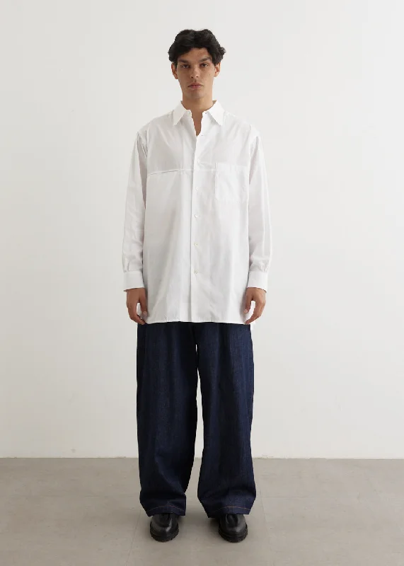 Men's Short-Sleeved ShirtsCollar Big Shirt