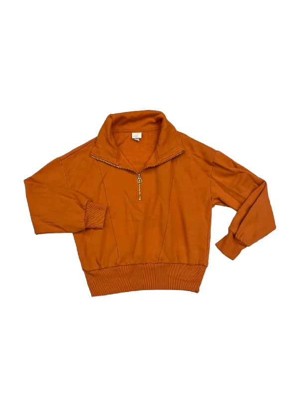 Men's Hoodies for Active LifestylesSweatshirt Crewneck By A New Day In Orange, Size: M Men's Hoodies for Active LifestylesSweatshirt Crewneck By A New Day In Orange, Size: M