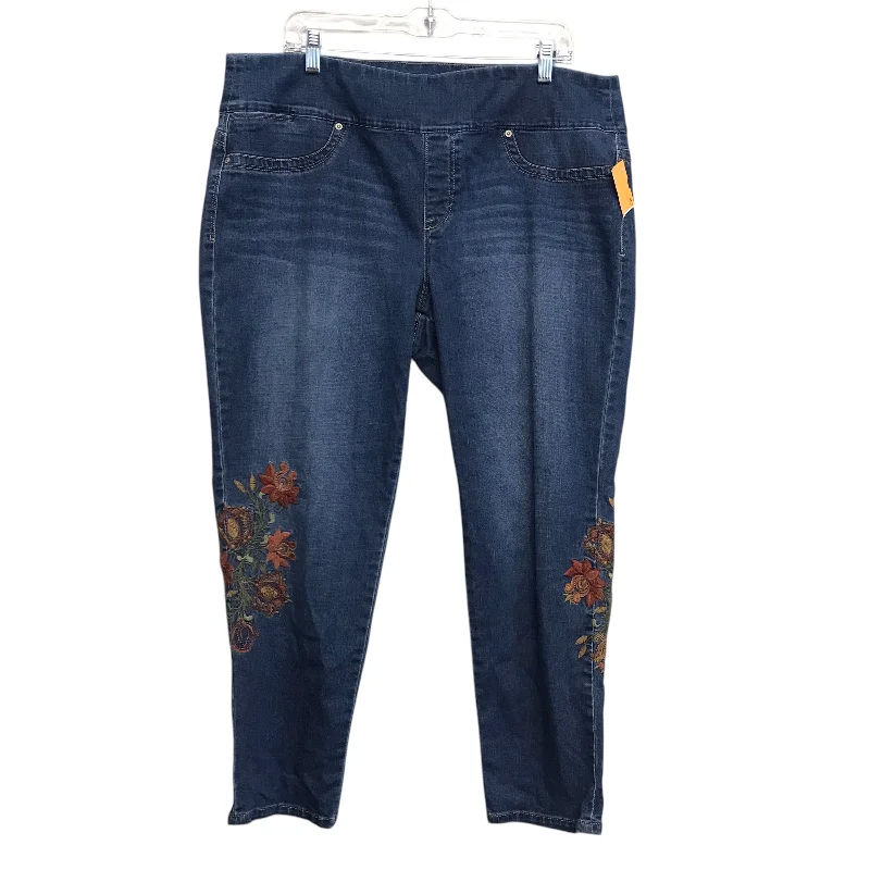 Jeans for Men with a Curvy BodyJeans Boyfriend By Style And Company In Blue Denim, Size:16 Jeans for Men with a Curvy BodyJeans Boyfriend By Style And Company In Blue Denim, Size:16