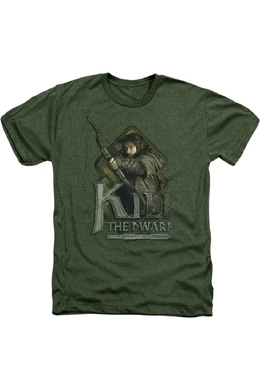 Men's Shirts for HikingThe Hobbit Kili Adult Heather Tee / T-Shirt