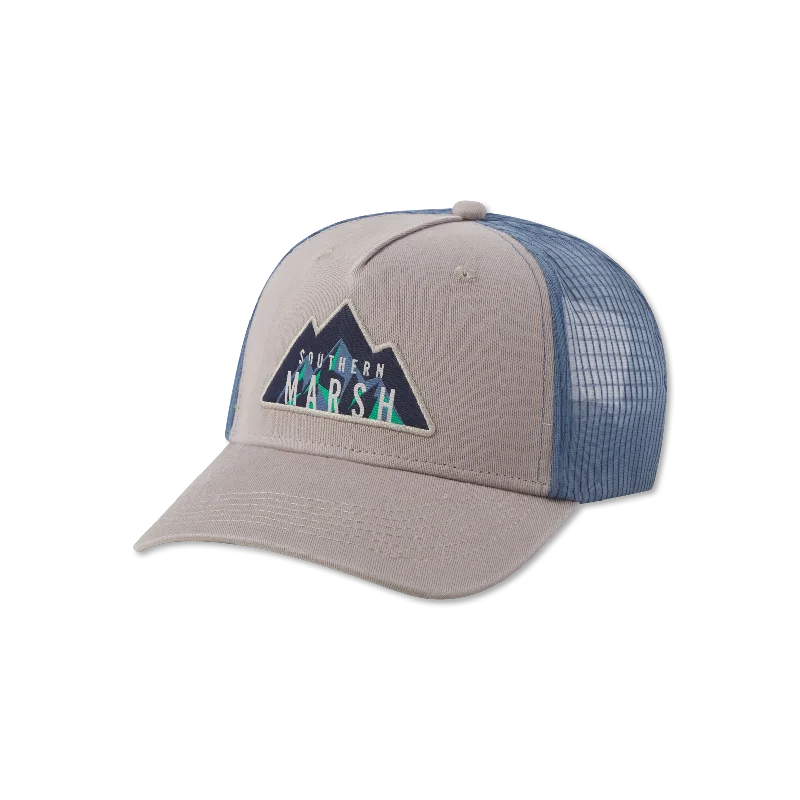 Oversized Fedora HatsTrucker Hat - Slope Sunrise