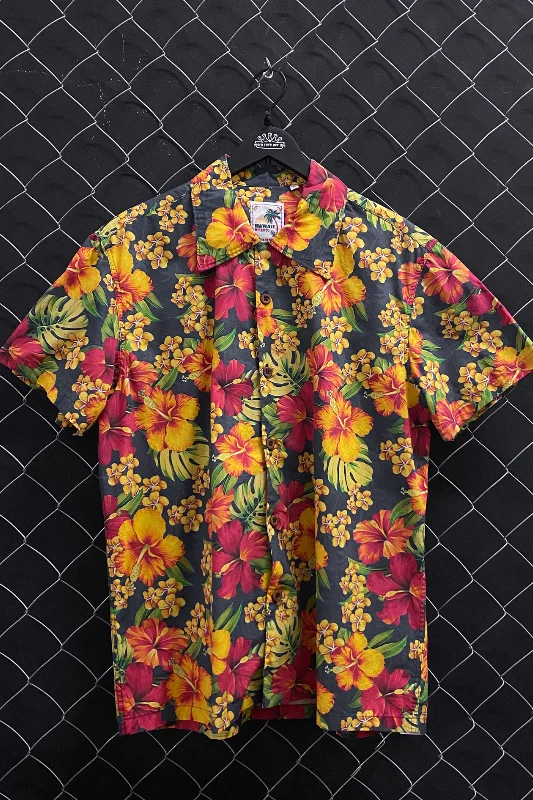 Boys' Snapback CapsDark Hawaiian Shirt