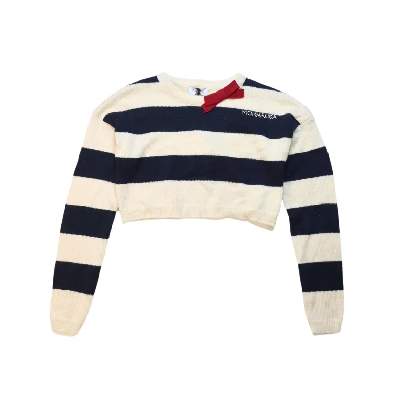 Men's Sweaters with Tapered ShapesMonnalisa Knit Sweater 8Y