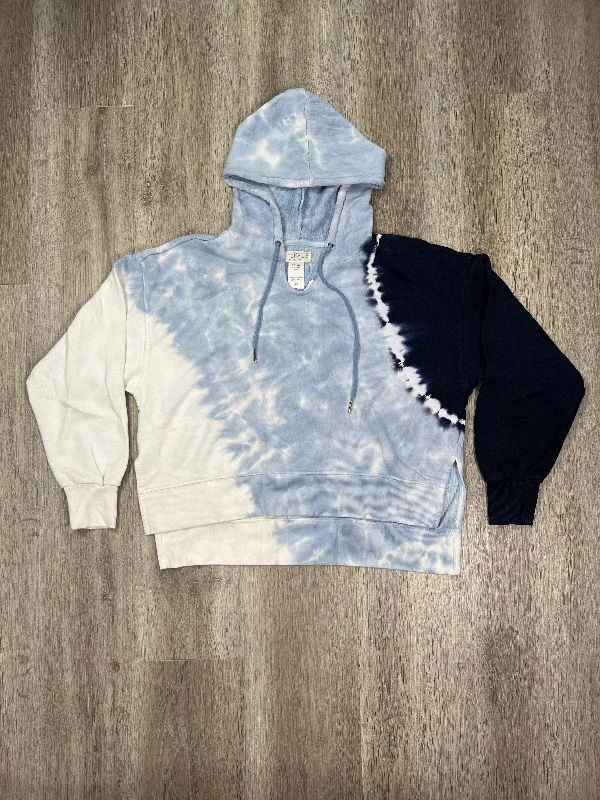 Men's Hoodies with Flannel LiningTie Dye Print Sweatshirt Hoodie L Space, Size S