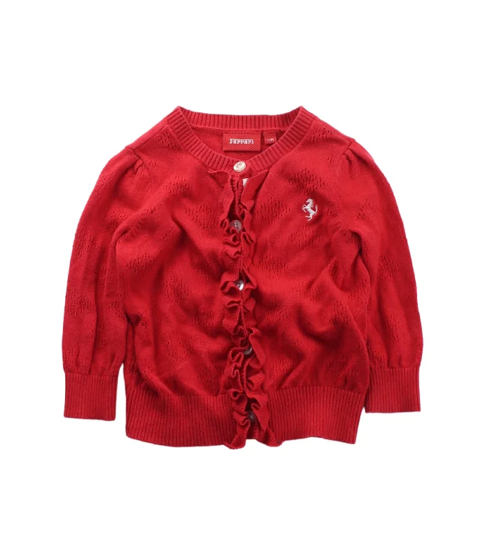 Men's Sweaters with Button CuffsFerrari Cardigan 6-12M