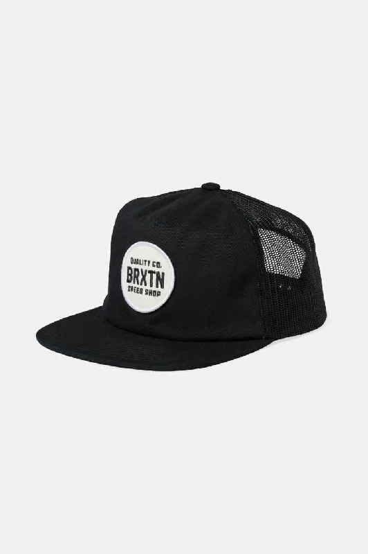 Youth Baseball HatsGateway Netplus Trucker Hat - Black/Black