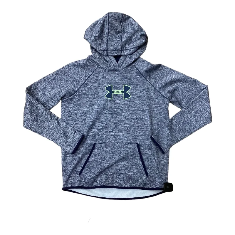 Men's Hoodies with LogoBlue & Green Athletic Sweatshirt Hoodie Under Armour, Size M