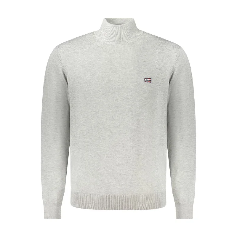 Men's Sweaters for Cold WeatherNorway 1963 Polyester Men's Sweater