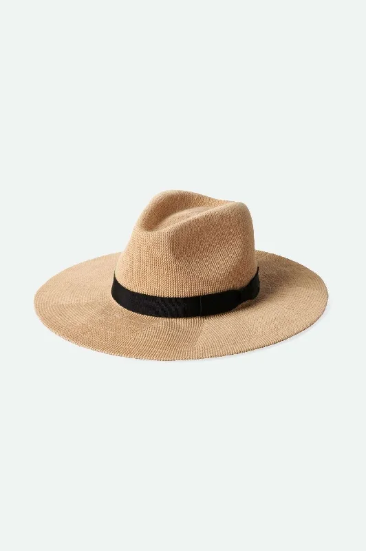 Customized Trucker HatsLyons Knit Packable Hat - Dark Tan/Black