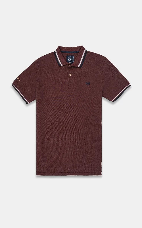 Classic Men's Button-Up ShirtsPOLO SHIRT MAROON