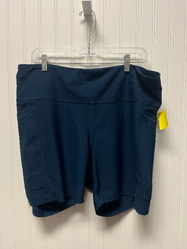 Men's Versatile Outdoor Adventure ShortsAthletic Shorts By Old Navy In Blue, Size: 1x