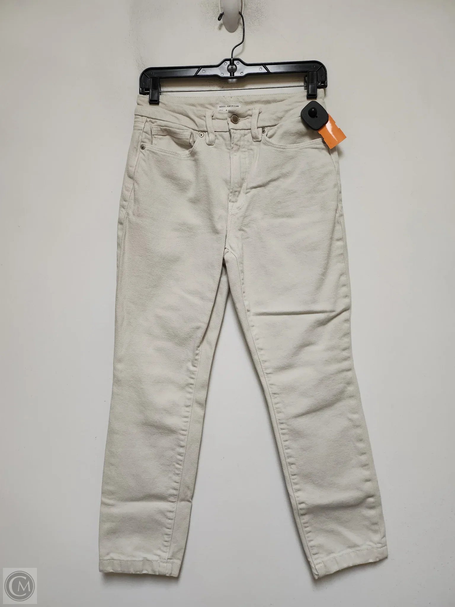 Men's Tapered JeansJeans Straight By Good American In Cream, Size: 4