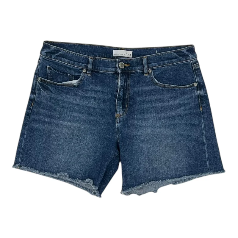 Work-Appropriate Men's Cargo ShortsShorts By Loft In Blue Denim, Size:8