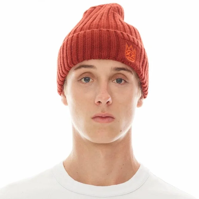 Comfortable Bucket Hats for TravelCult Of Individuality Clean 2 Tone Shimuchan Logo Knit Beanie Hat (Rust) Comfortable Bucket Hats for TravelCult Of Individuality Clean 2 Tone Shimuchan Logo Knit Beanie Hat (Rust)