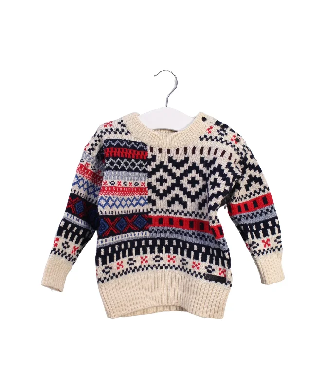 Trendy Men's Oversized SweatersBurberry Knit Sweater 2T