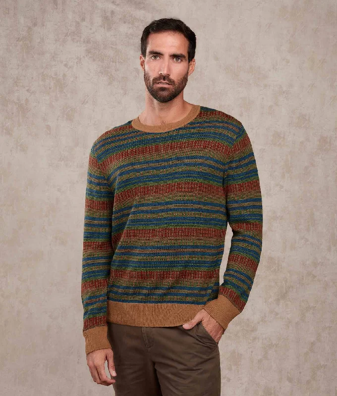 Men's Sweaters with Tapered ShapesClassic Interlock Stripes Sweater