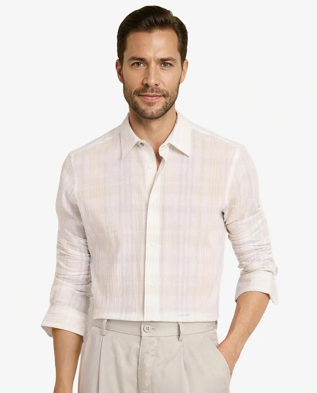Men's Hawaiian Print Shirts for Luau PartiesRare Rabbit Men Pinge White Full Sleeve Regular Collar Button Closure Crinkle Effect Regular Fit Checks Shirt Men's Hawaiian Print Shirts for Luau PartiesRare Rabbit Men Pinge White Full Sleeve Regular Collar Button Closure Crinkle Effect Regular Fit Checks Shirt