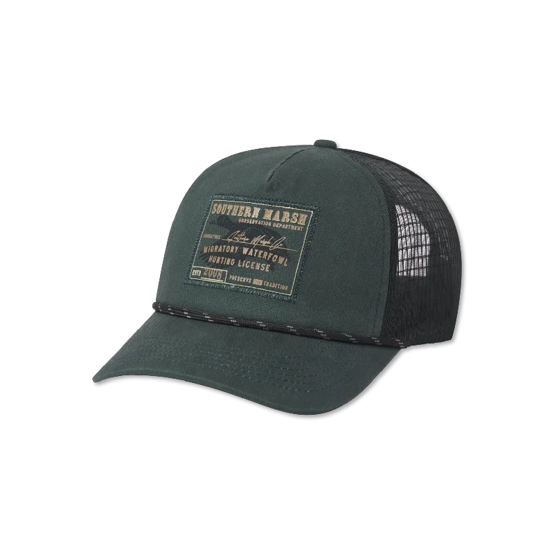 Warm Woolen HatsTrucker Hat - Waterfowl License
