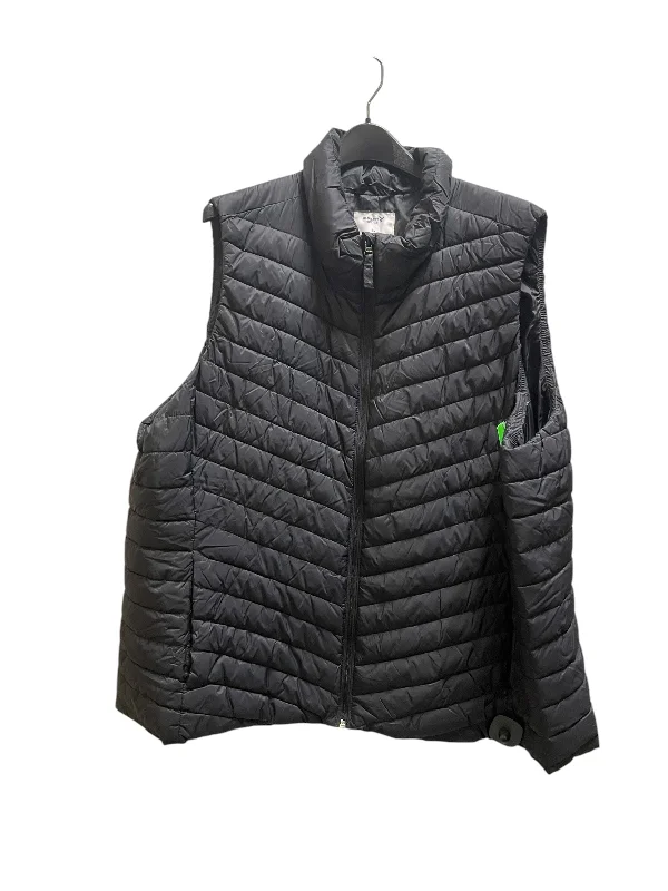 Men's Coats with VentilationVest Puffer & Quilted By Old Navy In Black, Size: 3x