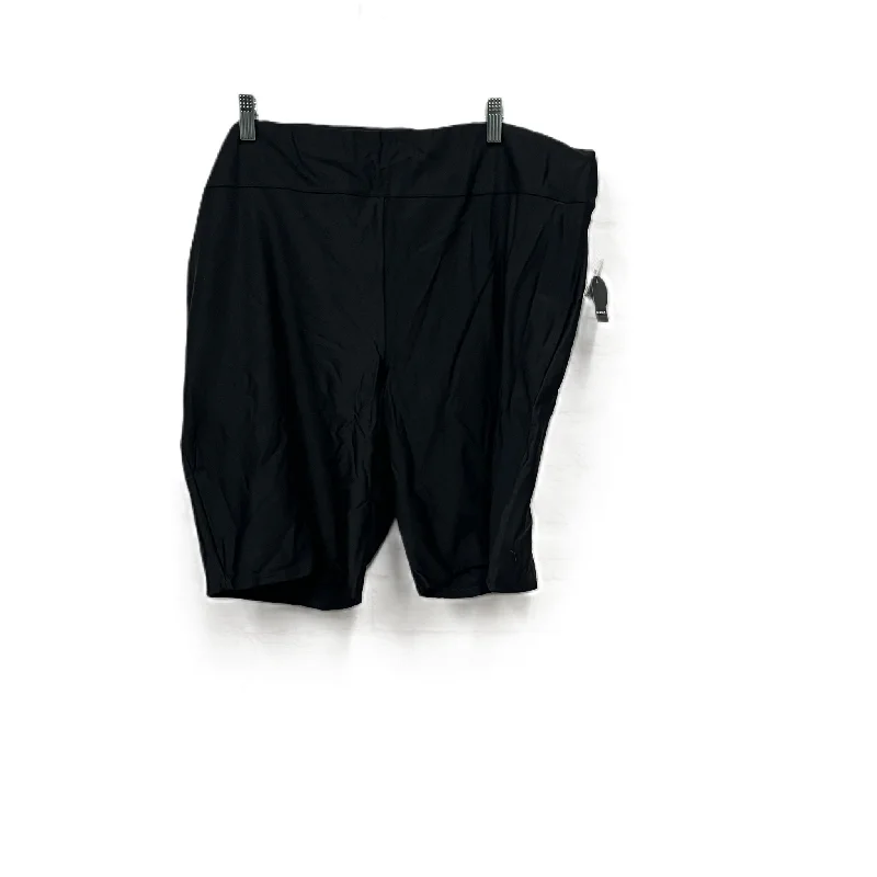 Men's Active Short Pants with PocketsAthletic Shorts By Torrid In Black, Size: 4x
