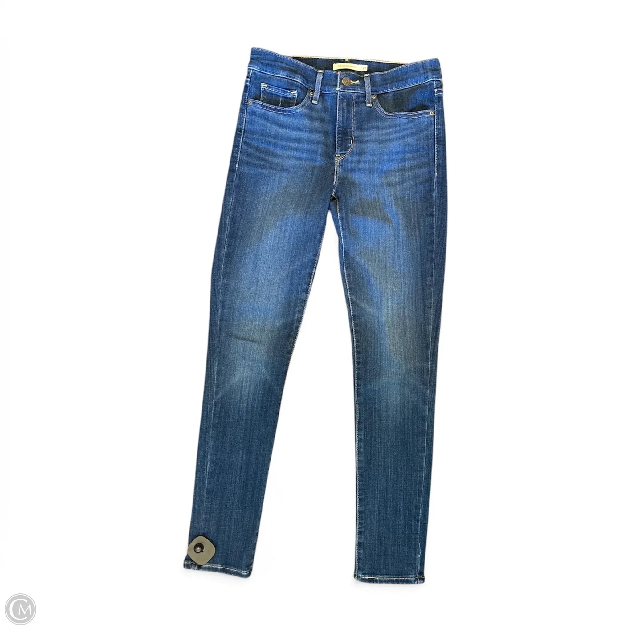 Vintage Men's JeansJeans Skinny By Levis In Blue Denim, Size: 28