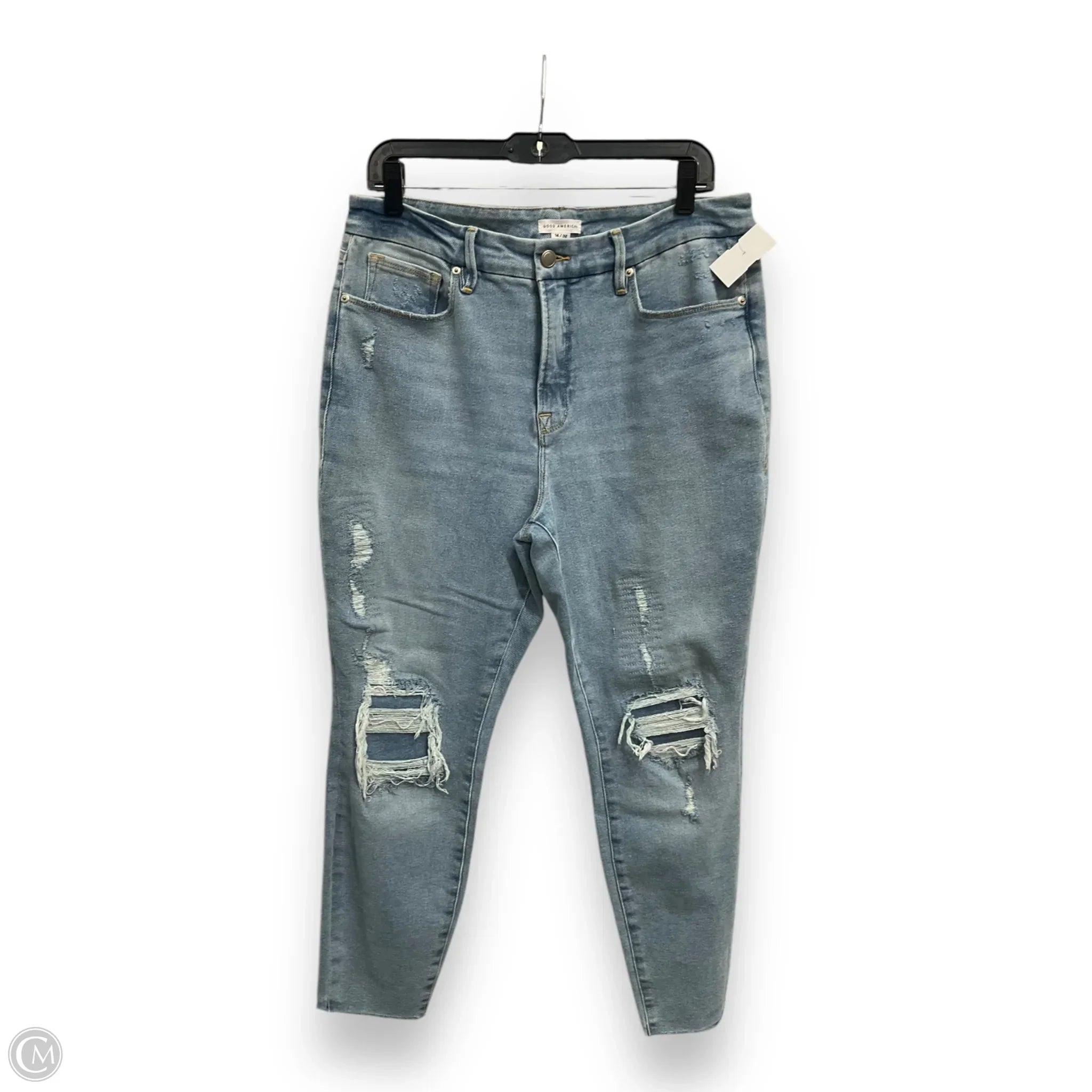 Durable Men's JeansJeans Skinny By Good American In Blue Denim, Size: 14