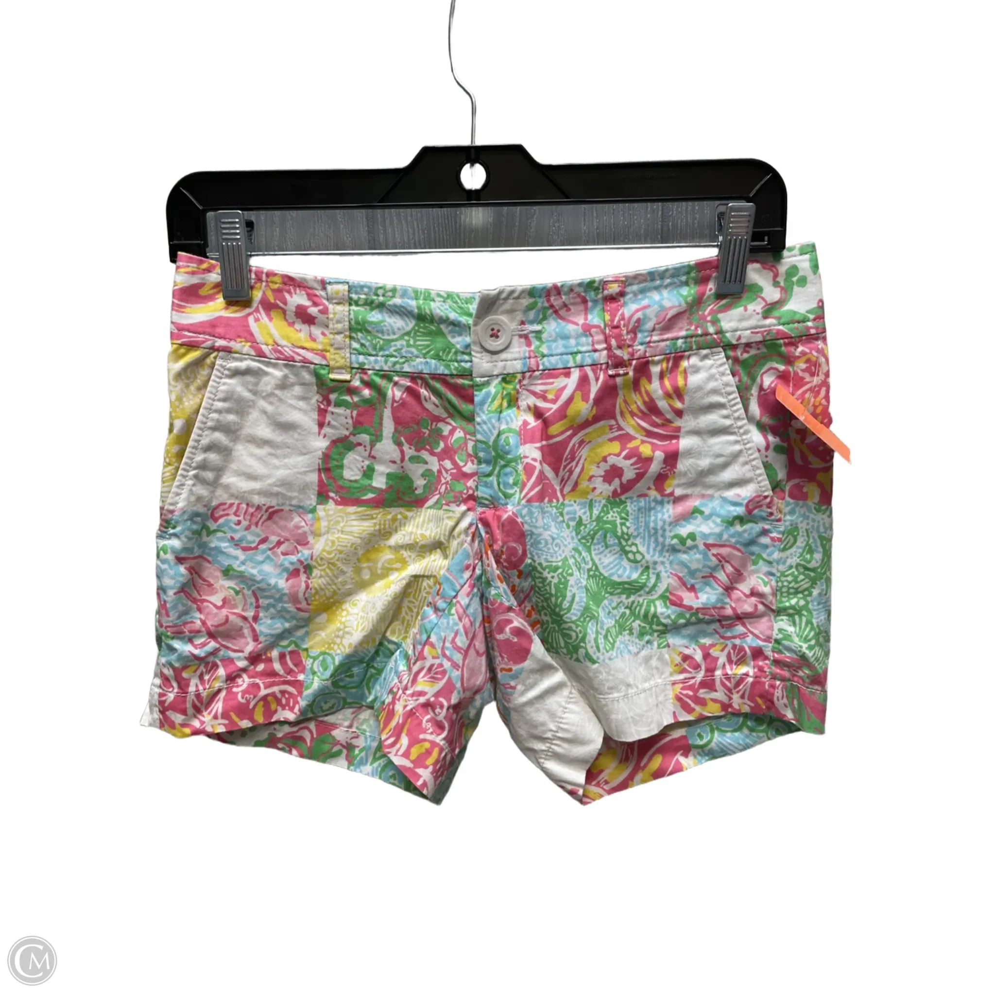 Men's Short-Waisted Dress ShortsShorts Designer By Lilly Pulitzer In Multi-colored, Size: 0 Men's Short-Waisted Dress ShortsShorts Designer By Lilly Pulitzer In Multi-colored, Size: 0