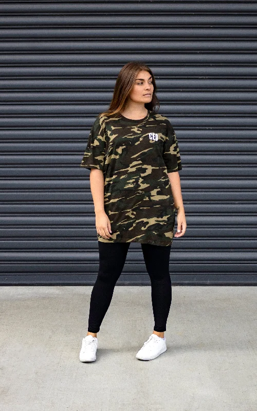 Stylish Men's HenleysPONTIAC CAMO TEE