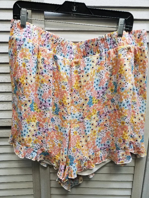 Men's Active Short Pants for SportsFloral Print Shorts Torrid, Size 1x