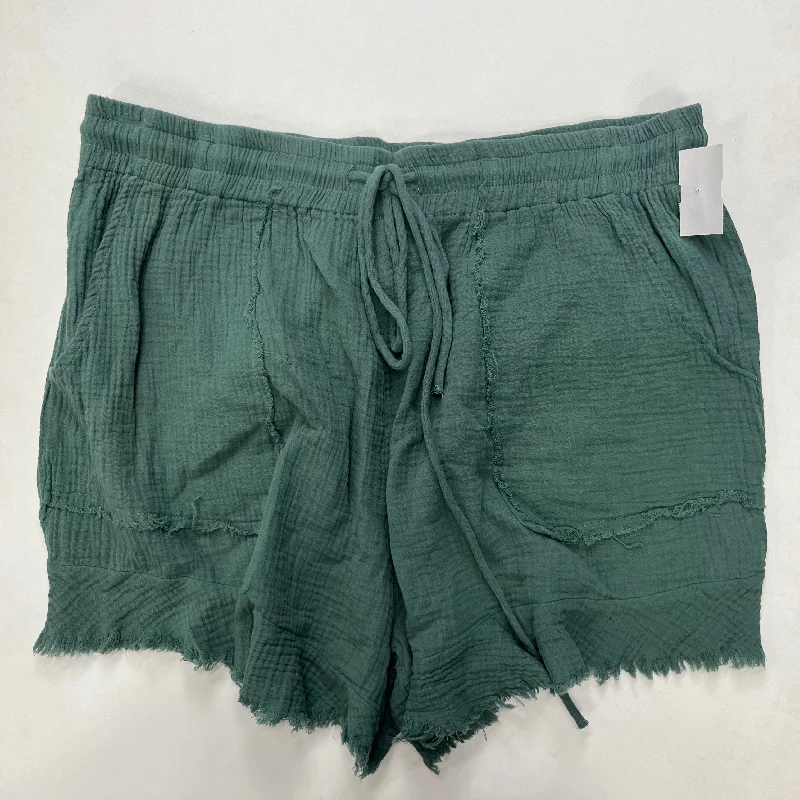 Relaxed Men's Casual ShortsGreen Shorts Ee Some NWT, Size 1x