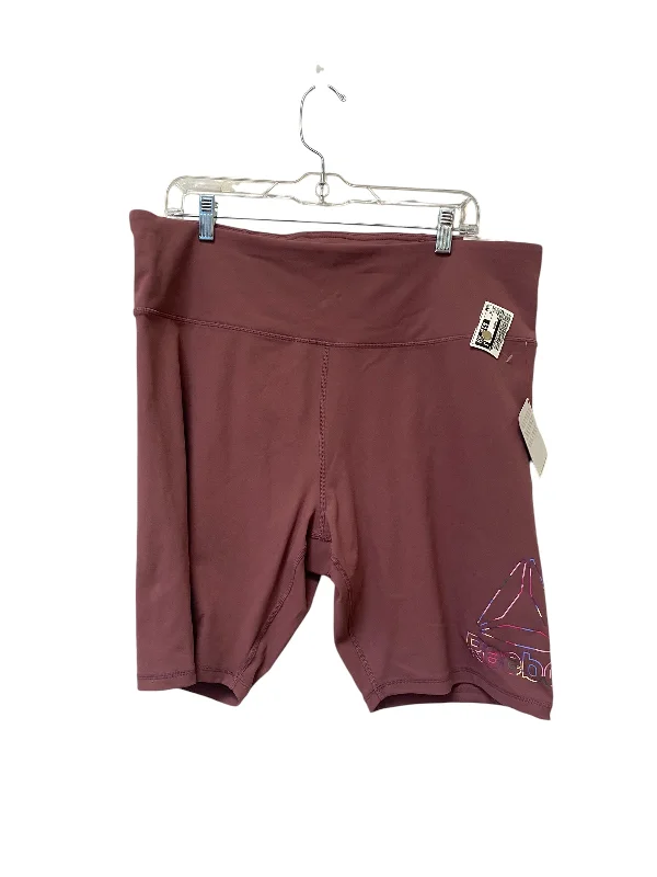 Cozy and Comfortable Men's Flannel and Fleece ShortsAthletic Shorts By Reebok In Pink, Size: 1x
