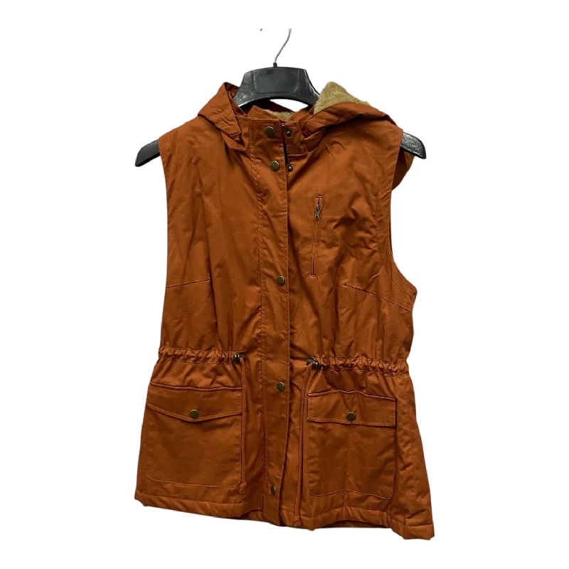 Men's Coats for All SeasonsVest Other By Love Tree In Orange, Size:L