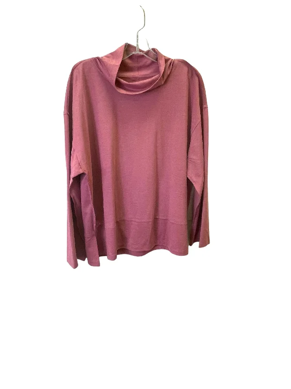 Men's Hoodies for LoungingPink Athletic Sweatshirt Collar By Apana, Size: Xl