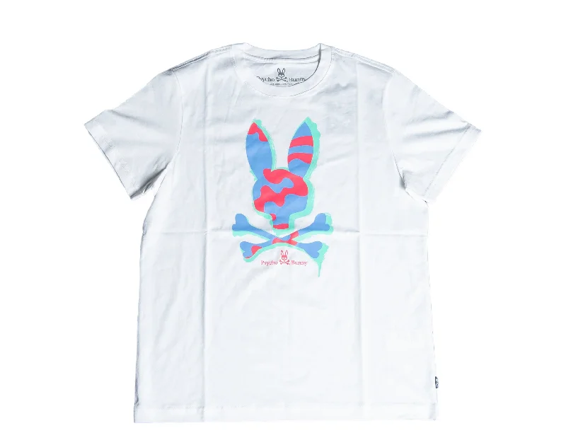 Lightweight Men's Poplin ShirtsPsycho Bunny Jacob Graphic White Men's Tee Shirt B6U819S1PC-WHT Lightweight Men's Poplin ShirtsPsycho Bunny Jacob Graphic White Men's Tee Shirt B6U819S1PC-WHT