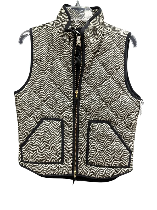 Functional Men's Ski JacketsVest Puffer & Quilted By J. Crew In Tan, Size: S