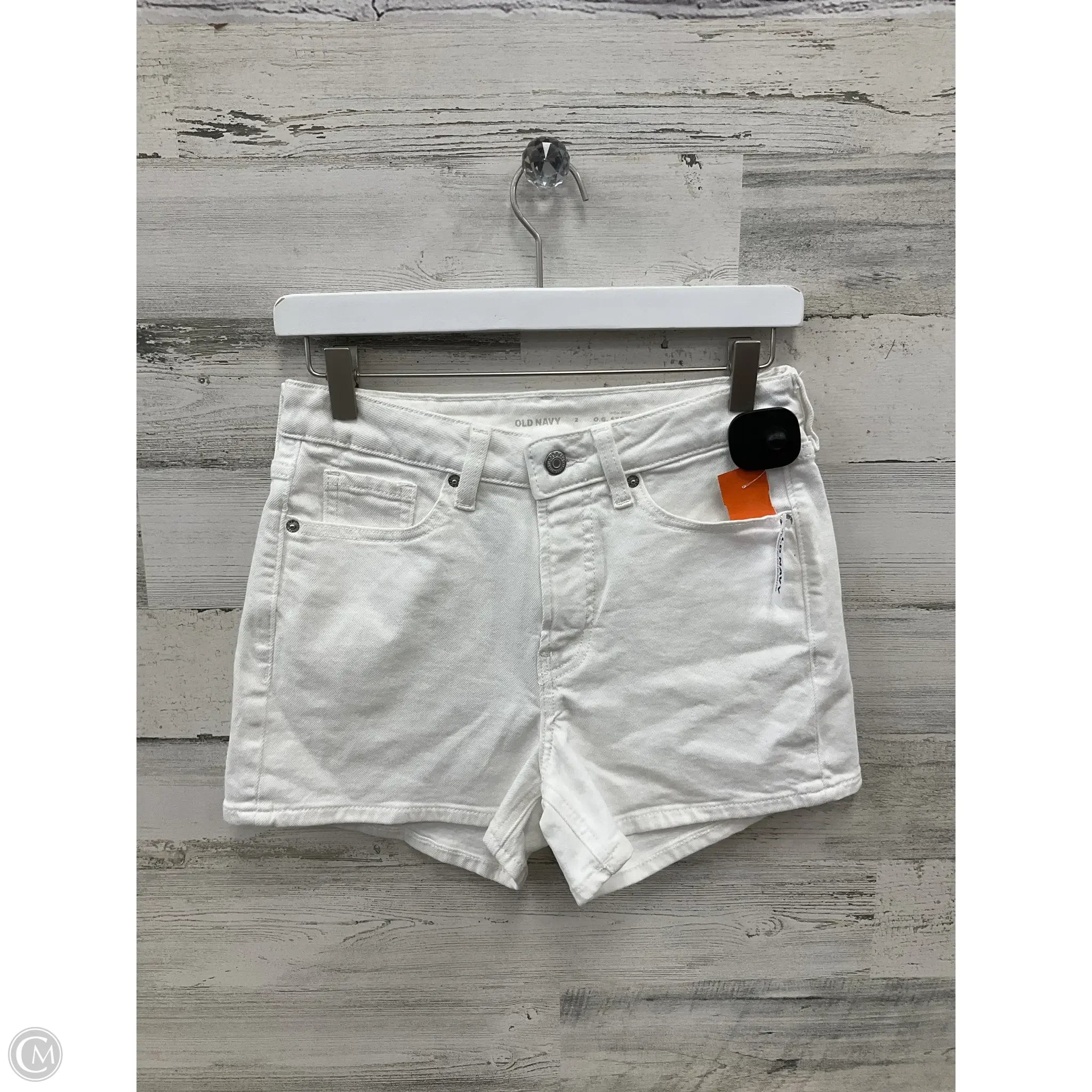 Lightweight Men's Breathable ShortsShorts By Old Navy In White Denim, Size: 2