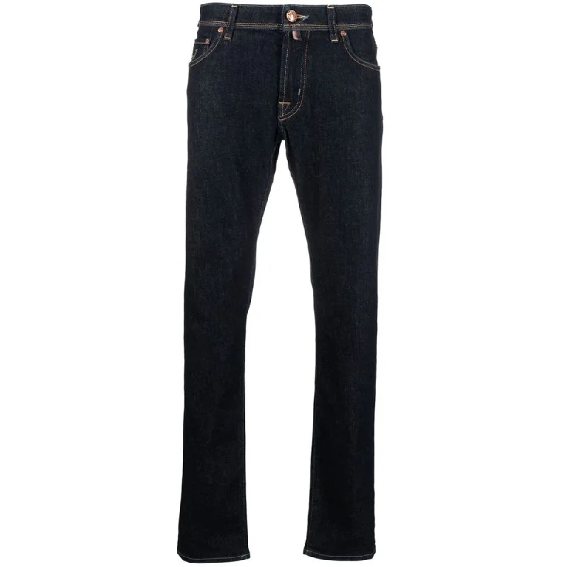 Men's Jeans with Embroidered LogosJacob Cohen  Cotton Jeans & Men's Pant