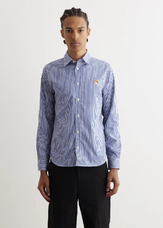 Layered Men's VestsFox Head Classic Striped Shirt