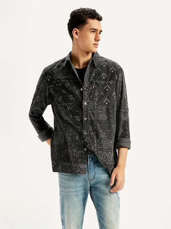 Men's Bamboo Fiber Shirts for Softness and BreathabilityMen's Paisley Print Slim Fit Shirt Men's Bamboo Fiber Shirts for Softness and BreathabilityMen's Paisley Print Slim Fit Shirt
