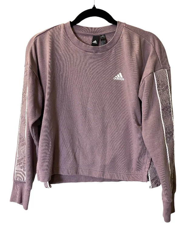 Men's Hoodies with Built-In HeadphonesSweatshirt Crewneck By Adidas In Pink, Size: Xs Men's Hoodies with Built-In HeadphonesSweatshirt Crewneck By Adidas In Pink, Size: Xs