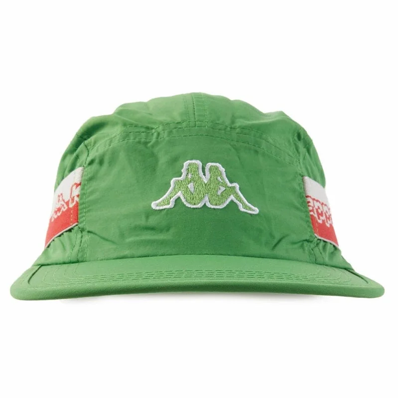 Sun-Protective Fishing HatsKappa Logo Tape Drema Cap (Green/Grey/Red) 331B63W