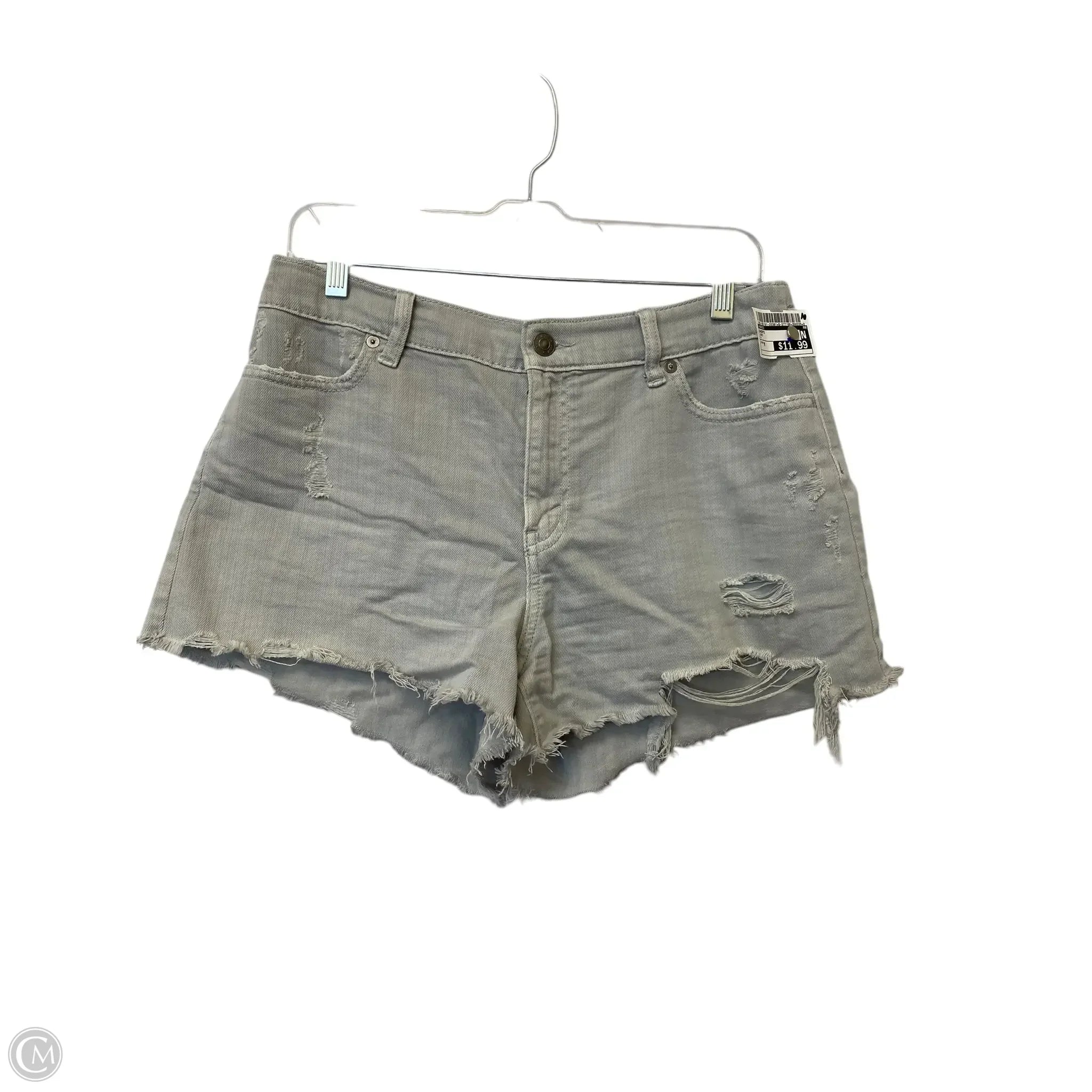 Trendy Men's Beach ShortsShorts By Aerie In Grey, Size: M