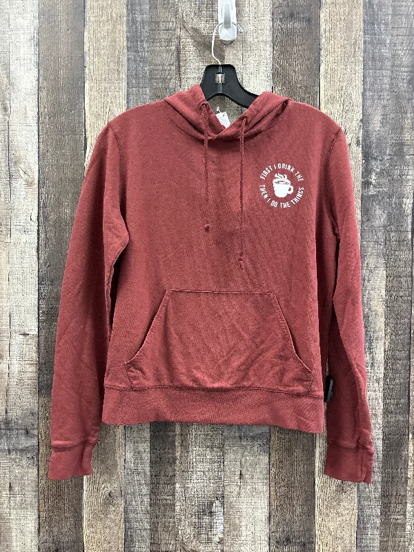 Weather-Ready Men's HoodiesSweatshirt Hoodie By Fifth Sun In Red, Size: S