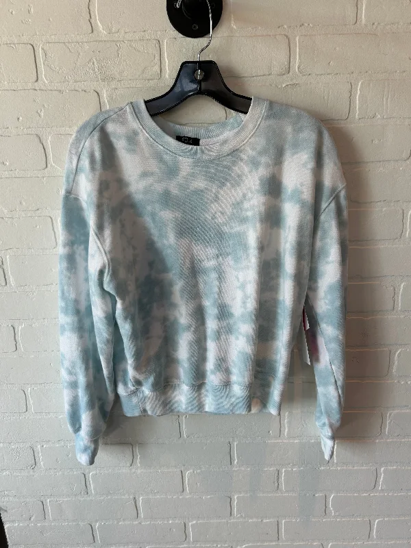 Best Men's Pullover HoodiesSweatshirt Crewneck By Rails In Blue & White, Size: M